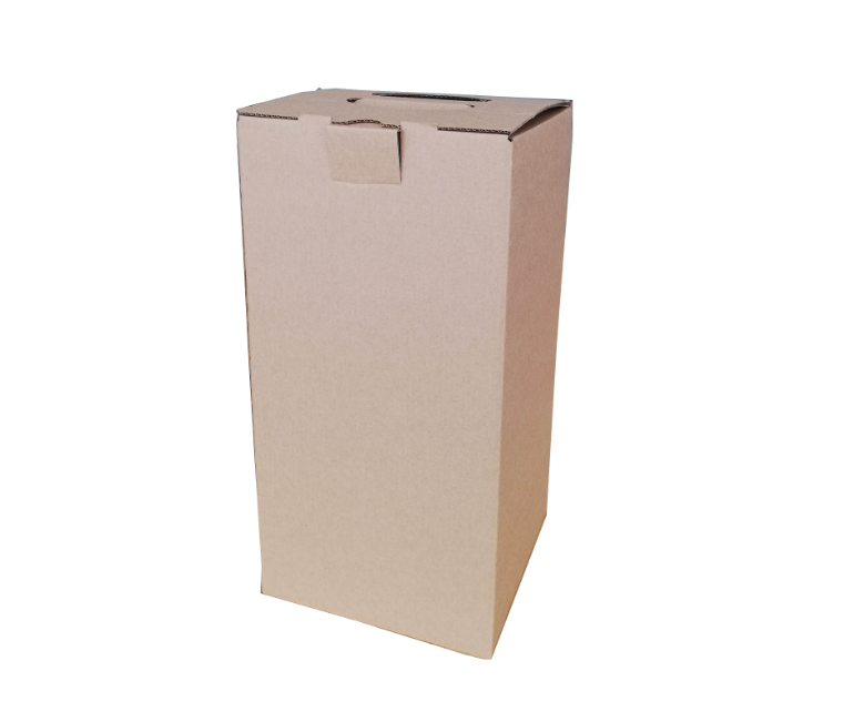 CAJA PARA 4 BOTELLAS KRAFT 178x176x351 mm